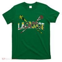 Maryland Flag Lacrosse T-Shirt thumb 0