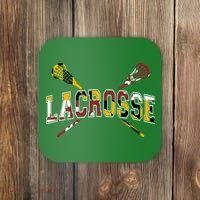 Maryland Flag Lacrosse Coaster thumb 0
