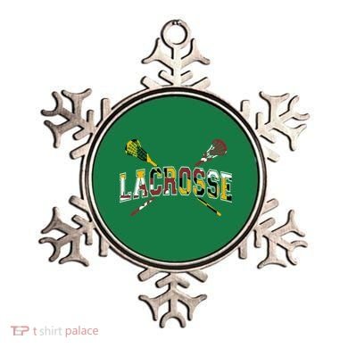 Maryland Flag Lacrosse Ornament