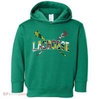 Maryland Flag Lacrosse Toddler Hoodie thumb 0