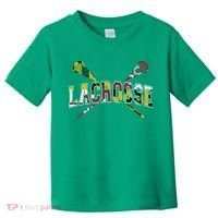 Maryland Flag Lacrosse Toddler T-Shirt thumb 0