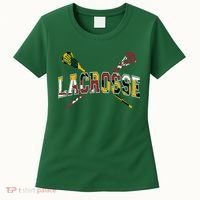 Maryland Flag Lacrosse Women's T-Shirt thumb 0