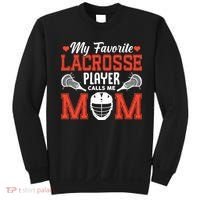 My Favorite Lacrosse Player Calls Me Mom Sweatshirt thumb 0