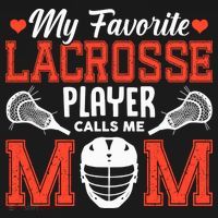 My Favorite Lacrosse Player Calls Me Mom Women's Hoodie thumb 2