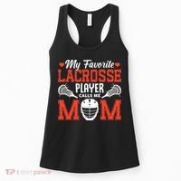 My Favorite Lacrosse Player Calls Me Mom Women's Tank Top thumb 0