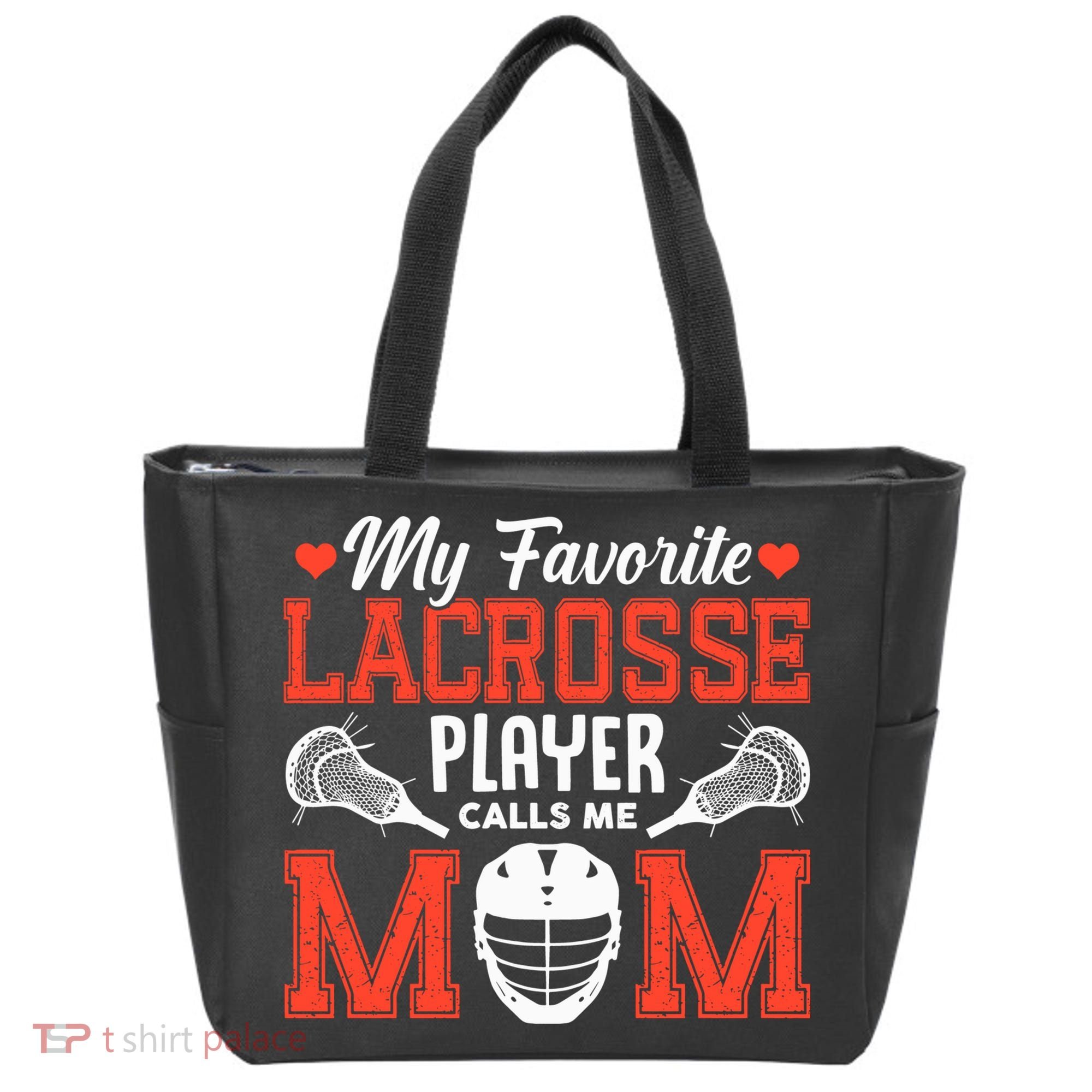 My Favorite Lacrosse Player Calls Me Mom Tote Bag