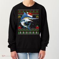 Marlin Fish Lover Matching Ugly Marlin Christmas Meaningful Gift Women's Sweatshirt thumb 0