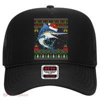 Marlin Fish Lover Matching Ugly Marlin Christmas Meaningful Gift Hat thumb 0