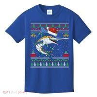 Marlin Fish Lover Matching Ugly Marlin Christmas Meaningful Gift Kids T-Shirt thumb 0