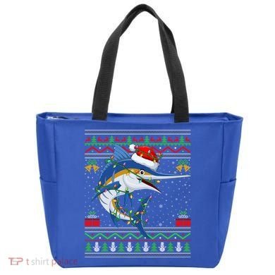 Marlin Fish Lover Matching Ugly Marlin Christmas Meaningful Gift Tote Bag