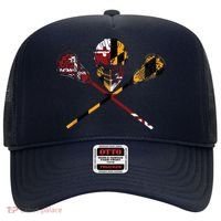 Maryland Flag Lacrosse College LAX Stick Hat thumb 0