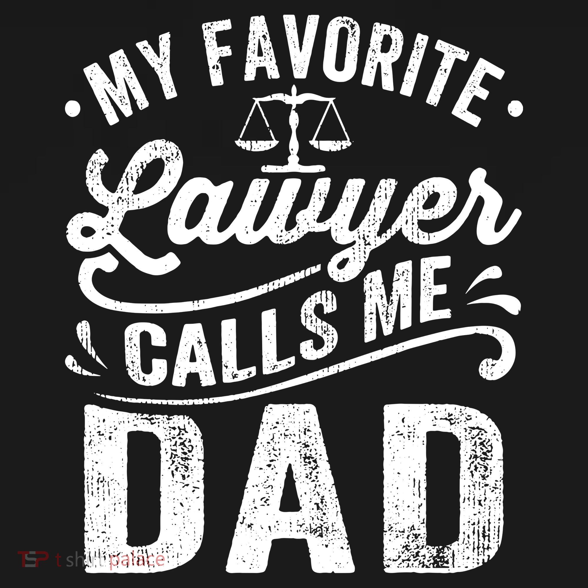 My Favorite Lawyer Calls Me Dad Fathers Day Apron
