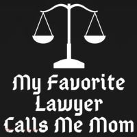 My Favorite Lawyer Calls Me Mom Womens Mother's Day Gift T-Shirt thumb 7