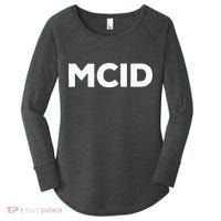 Music Fans Mcid My Crew Is Women's Perfect Tri Tunic Long Sleeve Shirt thumb 0