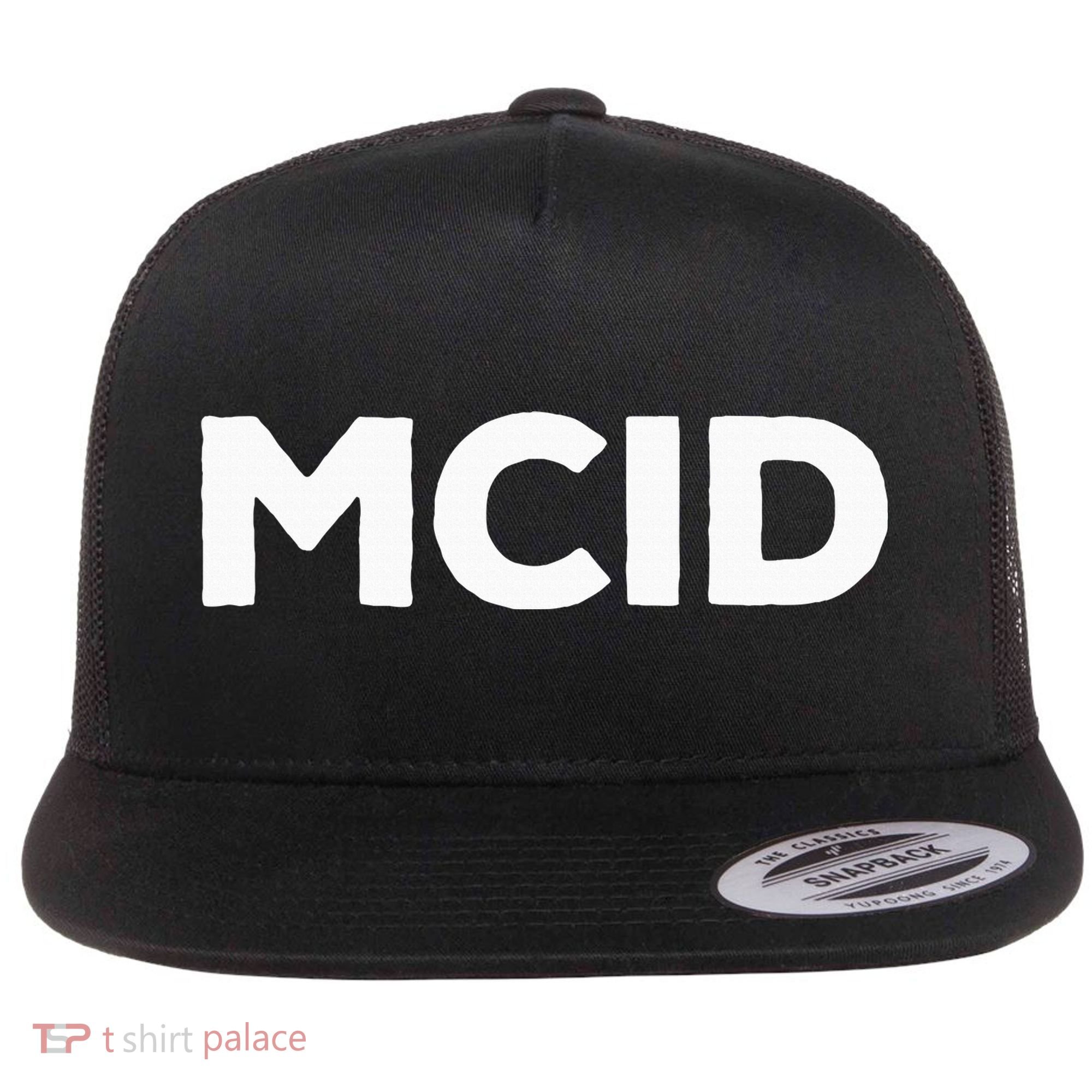 Music Fans Mcid My Crew Is Flat Bill Trucker Hat