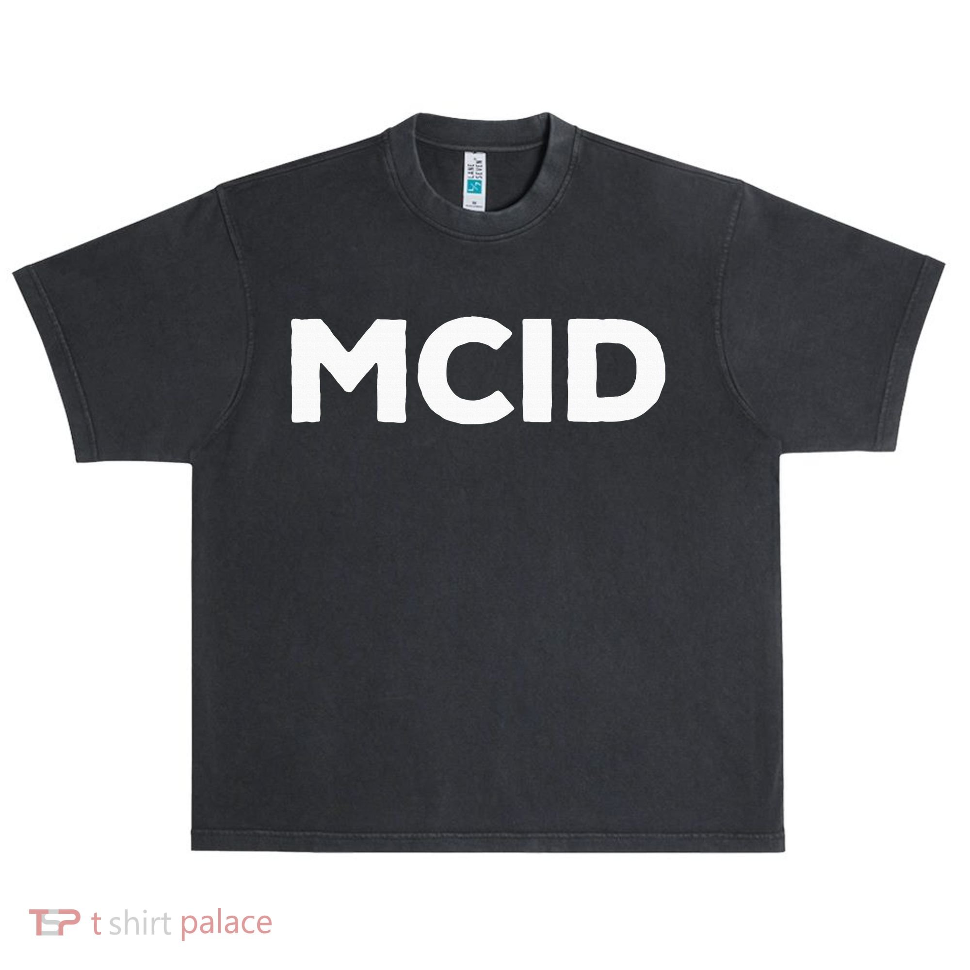 Music Fans Mcid My Crew Is Urban Oversized Heavyweight T-Shirt