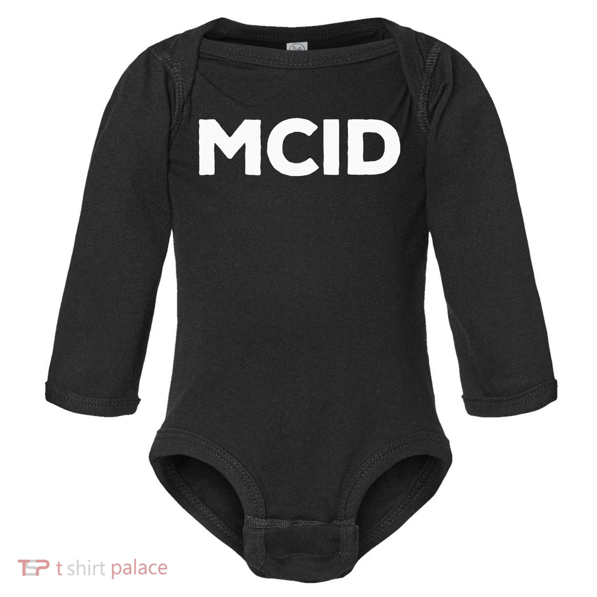 Music Fans Mcid My Crew Is Baby Long Sleeve Bodysuit