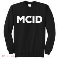 Music Fans Mcid My Crew Is Tall Sweatshirt thumb 0