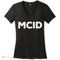 Music Fans Mcid My Crew Is Women's V-Neck T-Shirt thumb 0