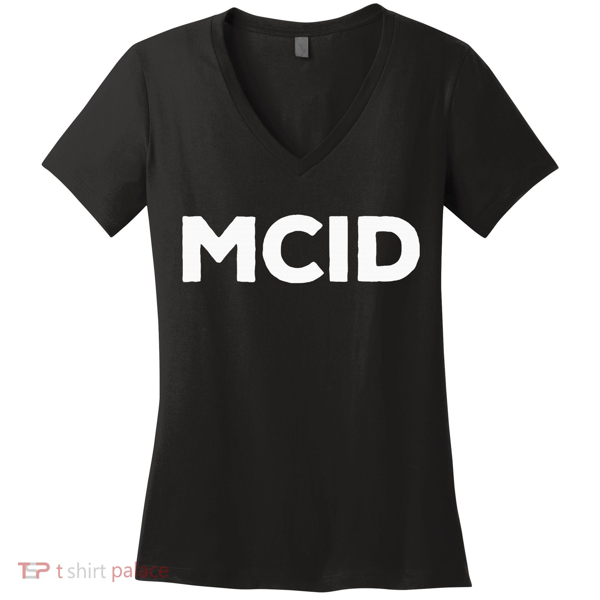 Music Fans Mcid My Crew Is Women's V-Neck T-Shirt