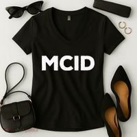 Music Fans Mcid My Crew Is Women's V-Neck T-Shirt thumb 2