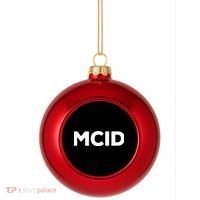 Music Fans Mcid My Crew Is Plastic Christmas Ball Ornament thumb 0