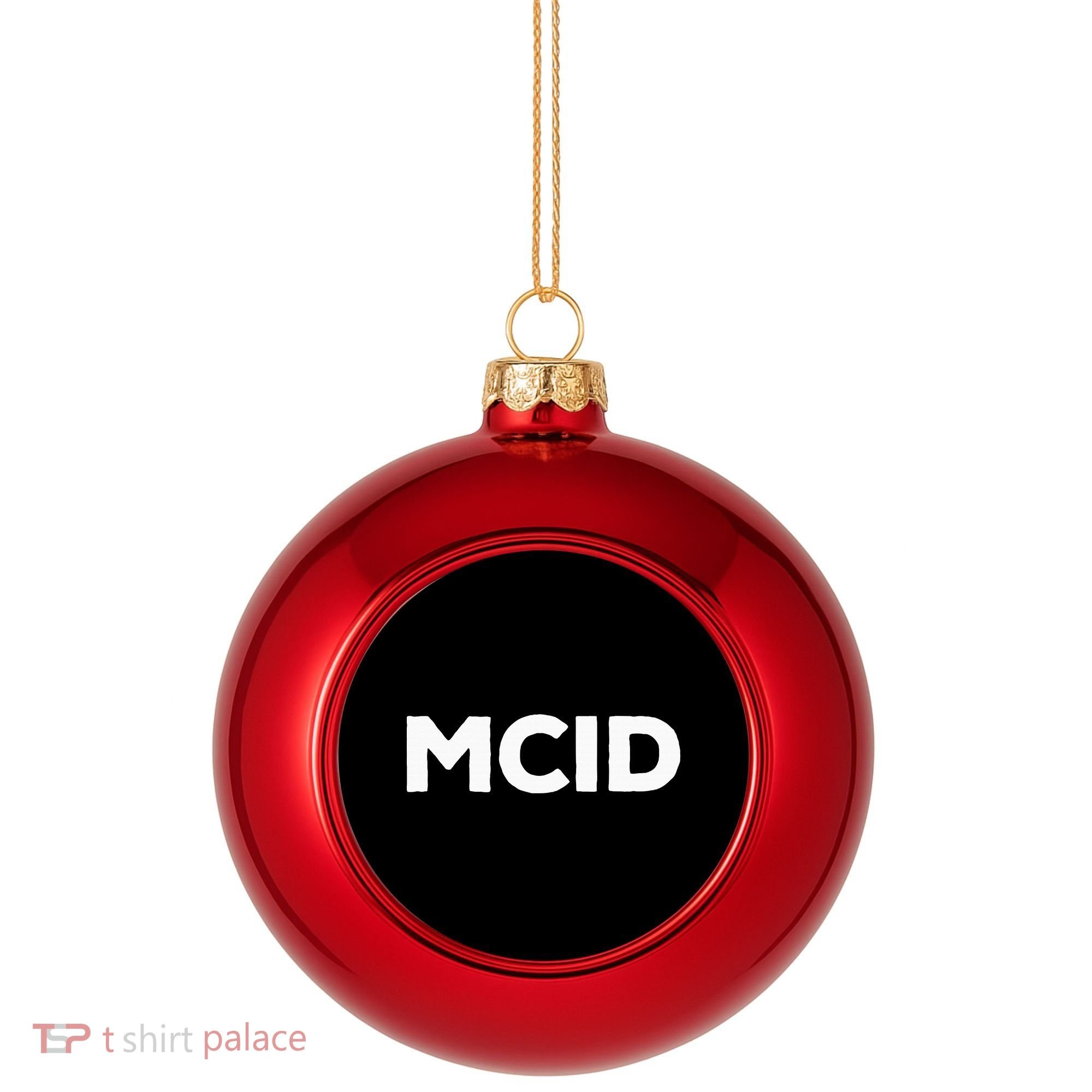 Music Fans Mcid My Crew Is Plastic Christmas Ball Ornament