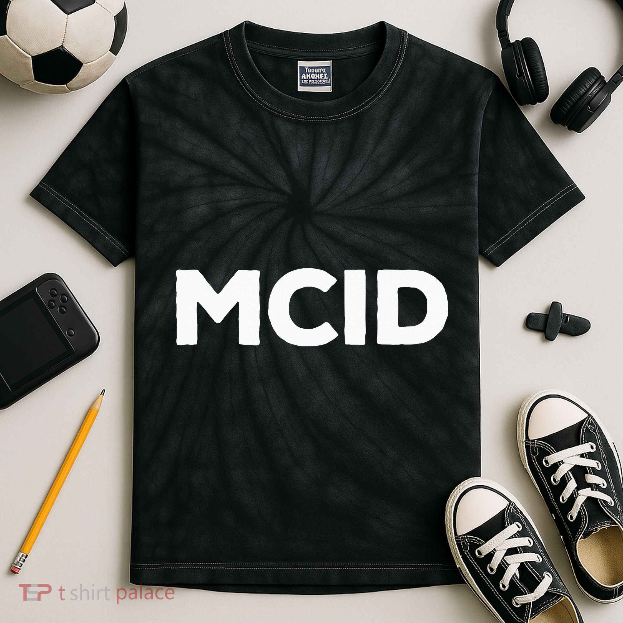 Music Fans Mcid My Crew Is Kids Tie-Dye T-Shirt