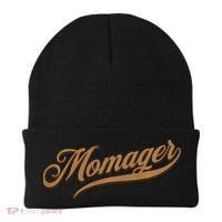 Momager Funny Mom Manager Mother's Day Beanie thumb 0