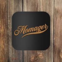 Momager Funny Mom Manager Mother's Day Coaster thumb 0