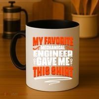 My Favorite Mechanical Engineer Gave Me This Gift Coffee Mug thumb 4