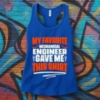 My Favorite Mechanical Engineer Gave Me This Gift Women's Tank Top thumb 3