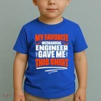 My Favorite Mechanical Engineer Gave Me This Gift Toddler T-Shirt thumb 2