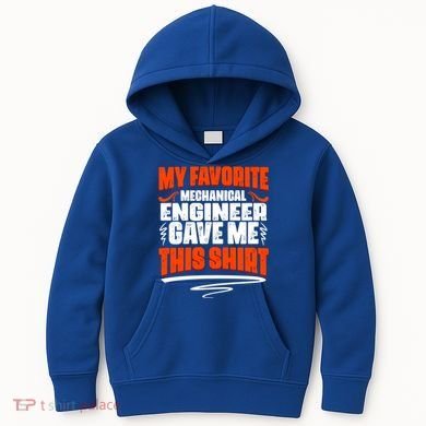 My Favorite Mechanical Engineer Gave Me This Gift Kids Hoodie