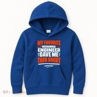 My Favorite Mechanical Engineer Gave Me This Gift Kids Hoodie thumb 0