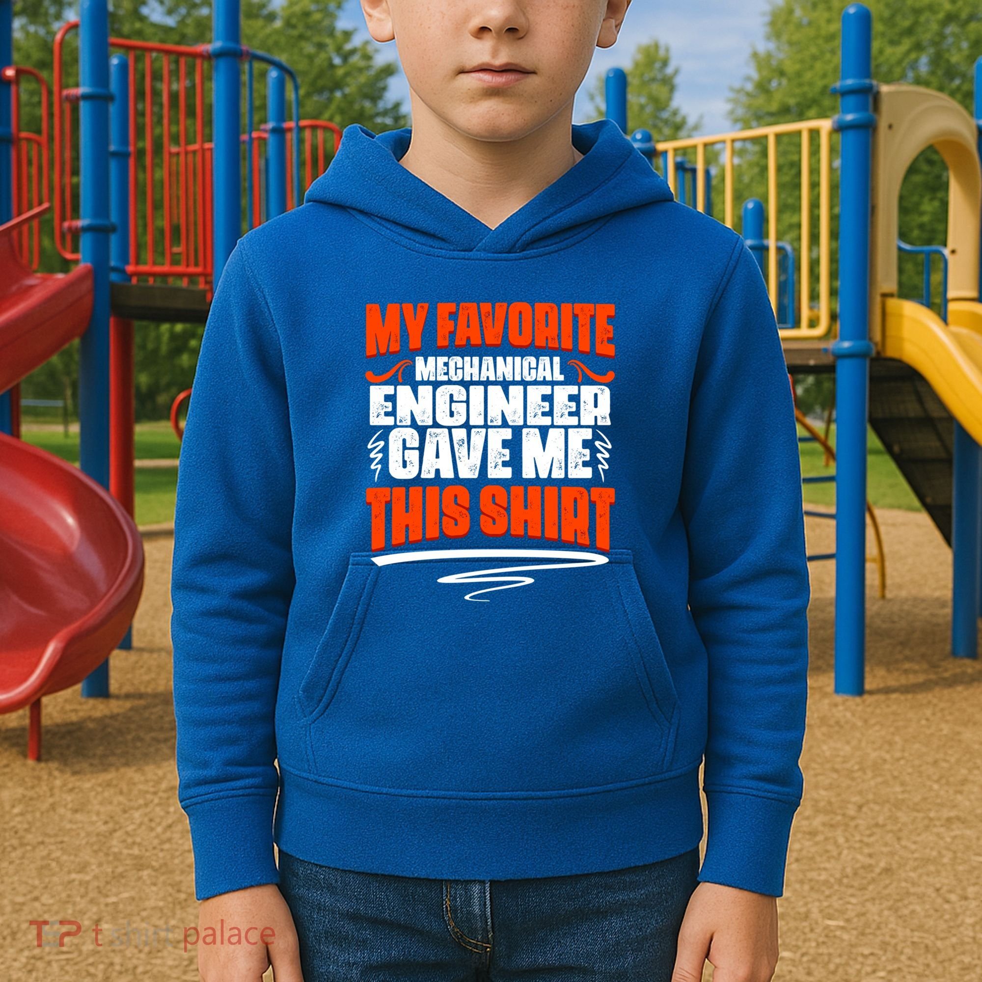 My Favorite Mechanical Engineer Gave Me This Gift Kids Hoodie