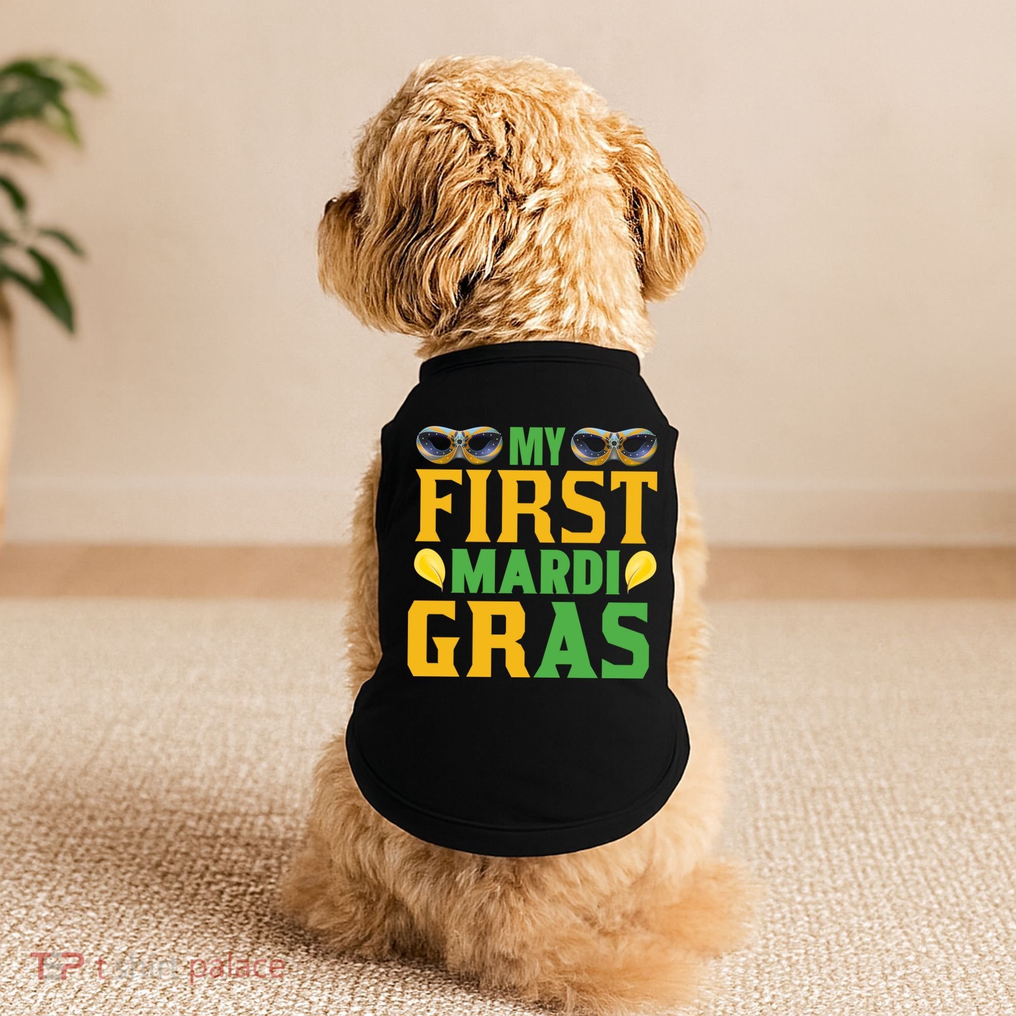 My First Mardi Gras Doggie Tank