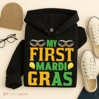 My First Mardi Gras Hoodie thumb 4