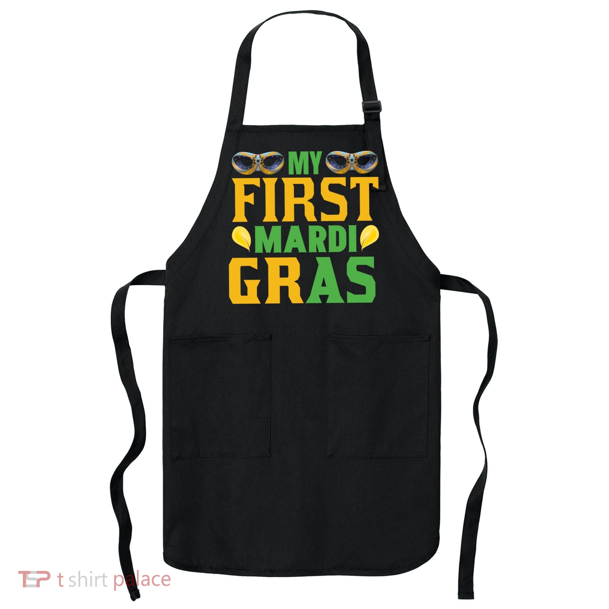 My First Mardi Gras Apron