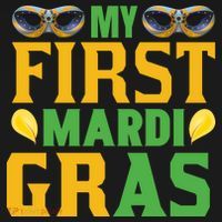 My First Mardi Gras T-Shirt thumb 7