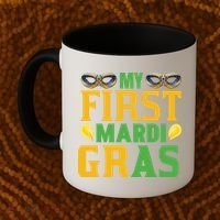 My First Mardi Gras Coffee Mug thumb 2