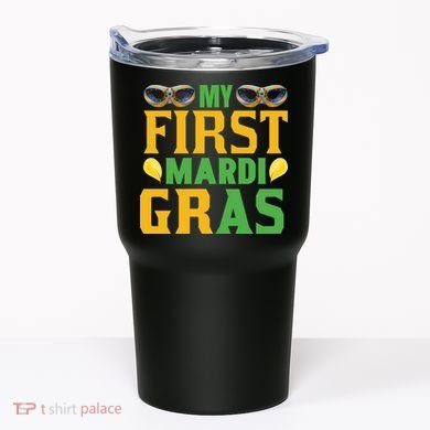 My First Mardi Gras Tumbler