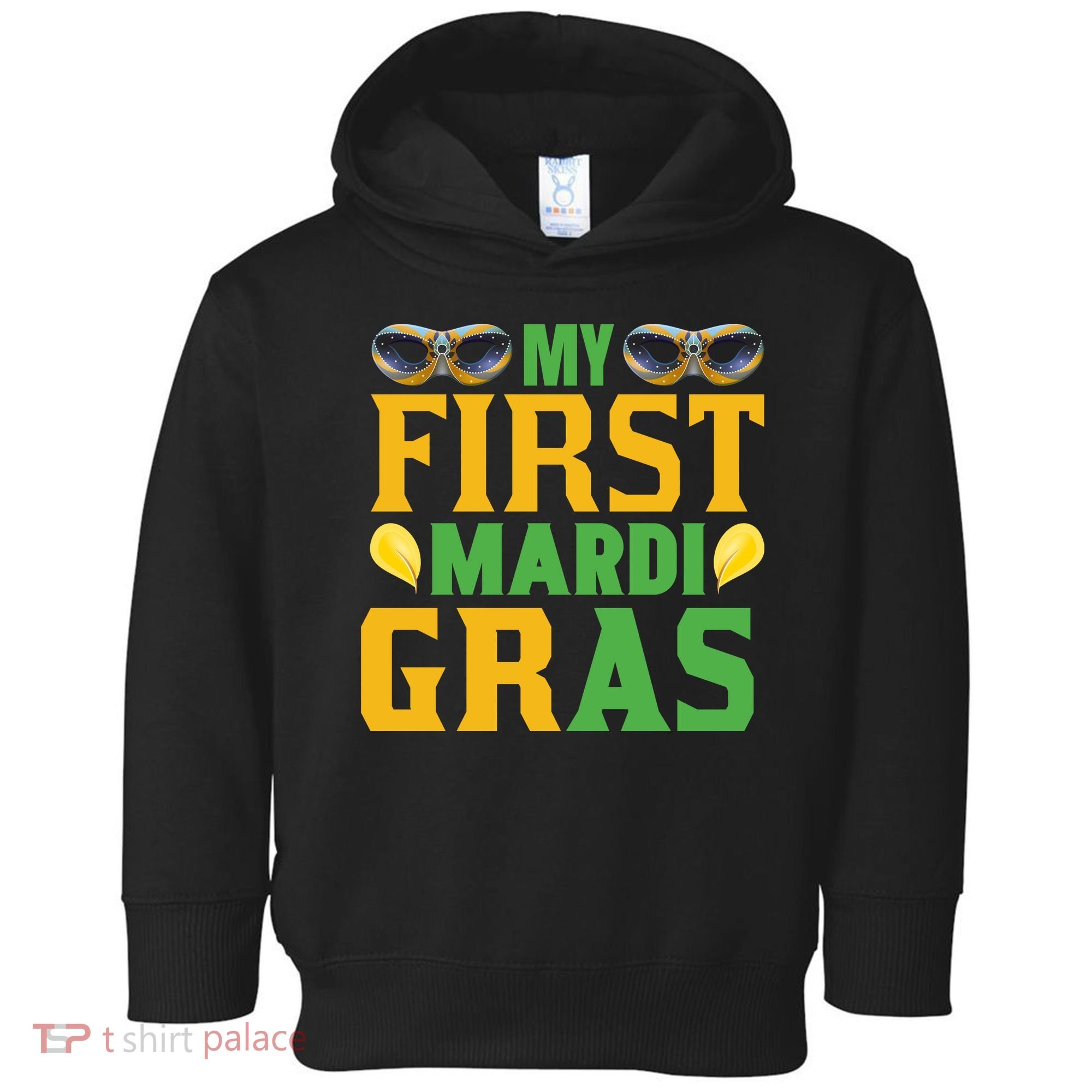My First Mardi Gras Toddler Hoodie