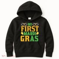 My First Mardi Gras Kids Hoodie thumb 0