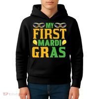 My First Mardi Gras Kids Hoodie thumb 4