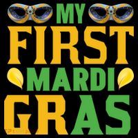 My First Mardi Gras Kids Hoodie thumb 5