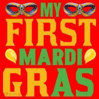 My First Mardi Gras Santa Hat thumb 1