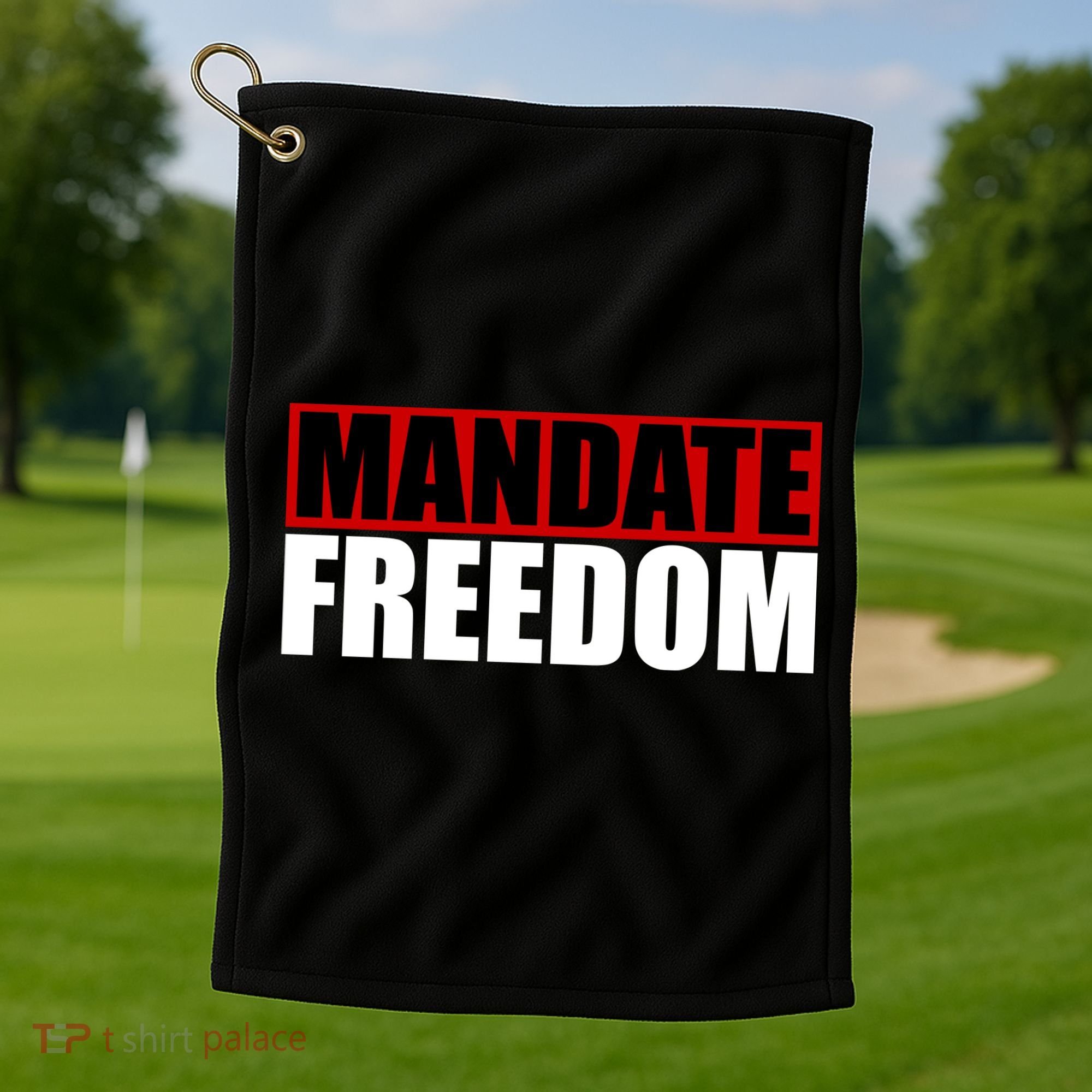 Mandate Freedom Golf Towel