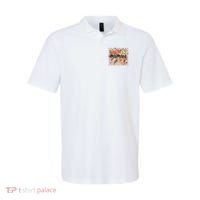 Mamaw Floral Mother'S Day Wildflower Girl Checkered Polo thumb 0