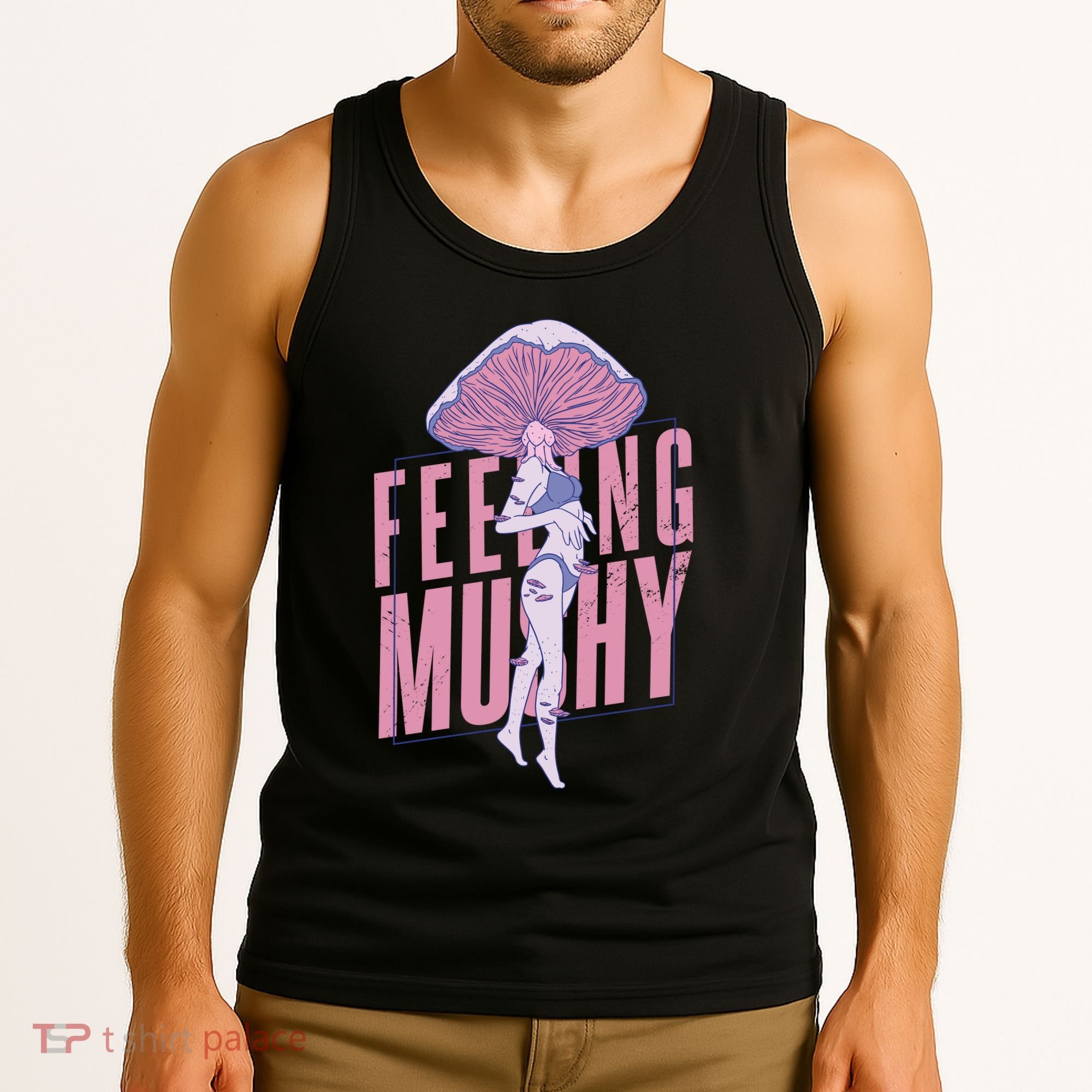 Mushroom Female Tank Top